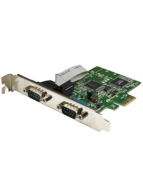 STARTECH  TARJETA SERIAL PCI EXPRESS DE 2 PUERTOS DB9 RS232