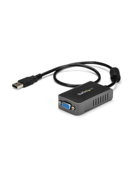 STARTECH  USB2VGAE2 ADAPTADOR DE VIDEO EXTERNO USB A VGA TARJETA DE VIDEO EXTERNA CABLE 1440 X 900 PIXELES