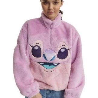 SUDADERA ANGEL ROSA DISNEY