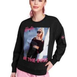 SUDADERA BARBIE NEGRO BARBIE