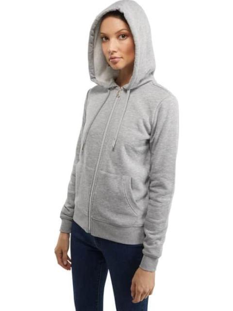 SUDADERA CON CAPUCHA GRIS LOVE TO LOUNGE - Image 3