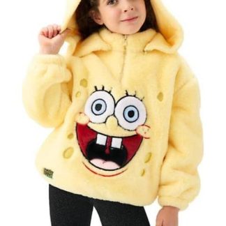 SUDADERA BOB ESPONJA AMARILLO BOB ESPONJA