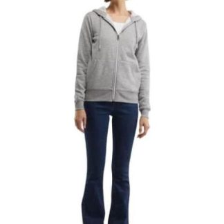 SUDADERA CON CAPUCHA GRIS LOVE TO LOUNGE