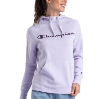 SUDADERA CON CAPUCHA LILA CHAMPION