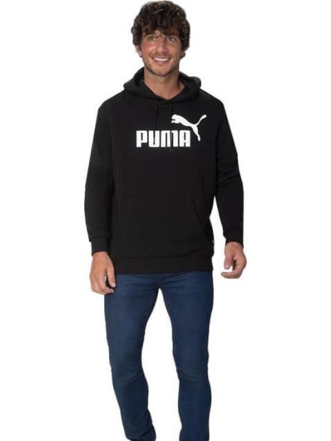 SUDADERA CON CAPUCHA LOGOTIPO GRANDE BLANCO/NEGRO PUMA