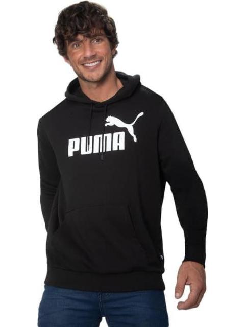 SUDADERA CON CAPUCHA LOGOTIPO GRANDE BLANCO/NEGRO PUMA - Image 3