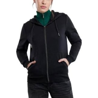 SUDADERA CON CAPUCHA NEGRO LOVE TO LOUNGE