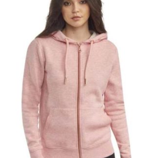 SUDADERA CON CAPUCHA ROSA LOVE TO LOUNGE