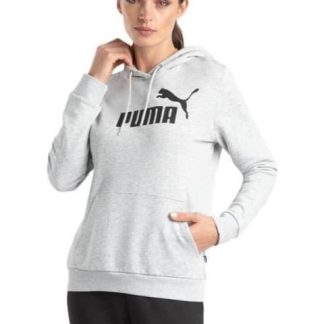 SUDADERA ESS LOGO TR GRIS PUMA