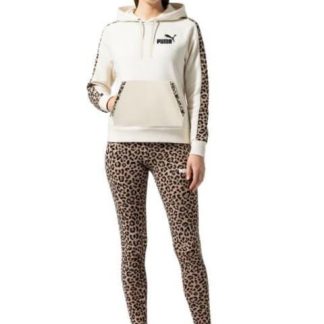 SUDADERA HOODIE TR BEIGE PUMA