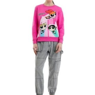 SUDADERA LICENCIA ROSA LAS CHICAS SUPER PODEROSAS