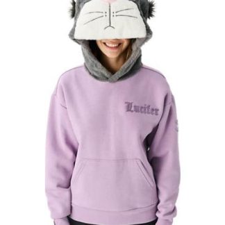 SUDADERA LUCIFER MORADO DISNEY