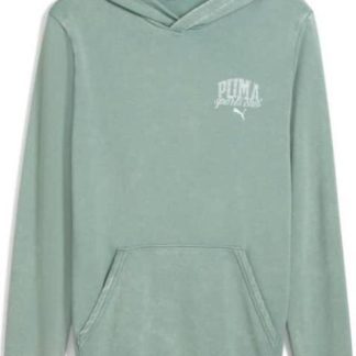 SUDADERA PUMA CLASS WASHED HOODIE TR VERDE PUMA