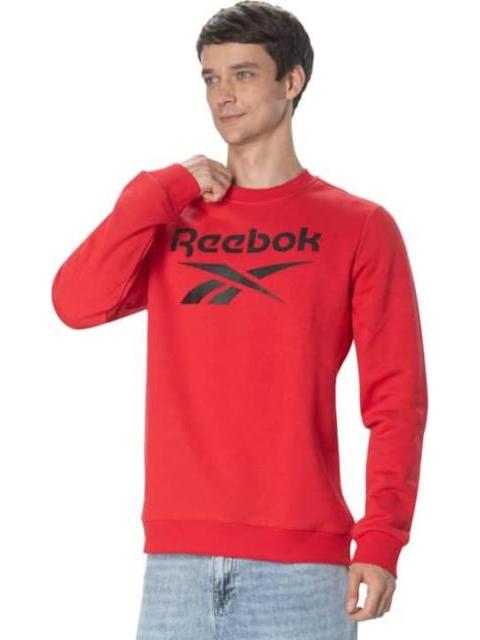 SUDADERA REEBOK IDENTITY BIG LOGO FLEECE CREW ROJO REEBOK - Image 3