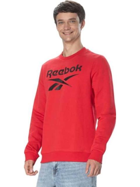 SUDADERA REEBOK IDENTITY BIG LOGO FLEECE CREW ROJO REEBOK - Image 5