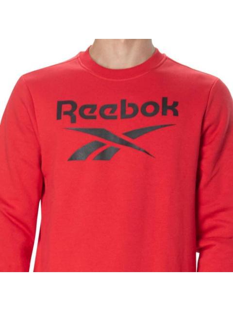 SUDADERA REEBOK IDENTITY BIG LOGO FLEECE CREW ROJO REEBOK - Image 6