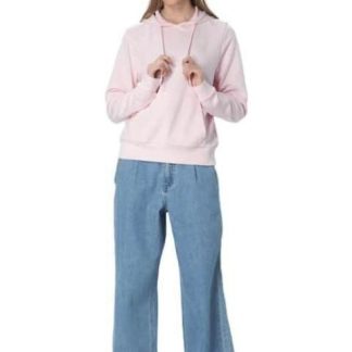 SUDADERA RI SL FRENCH TERRY HOODIE ROSA REEBOK