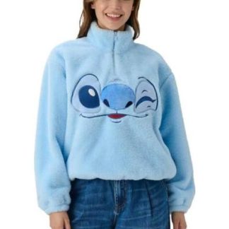 SUDADERA STITCH AZUL DISNEY