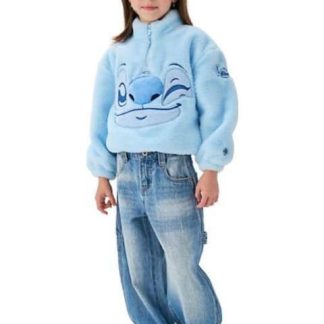 SUDADERA STITCH AZUL DISNEY