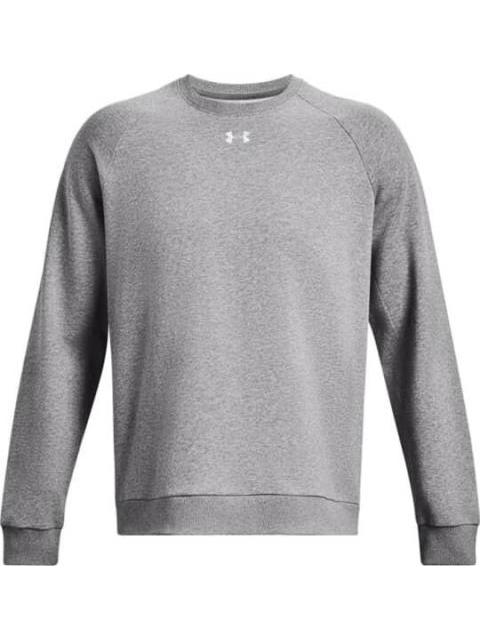 SUDADERA UA RIVAL FLEECE CREW GRIS UNDER ARMOUR MEXICO - Image 3