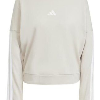 SUDADERA W 3S FT SWT GRIS ADIDAS