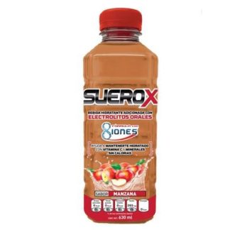 SUERO SUEROX ADULTO 8 IONES MANZANA 630 ML
