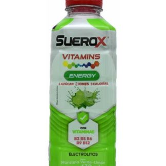 SUEROX ENERGY MANZANA VERDE LIMON 630 ML SUEROX