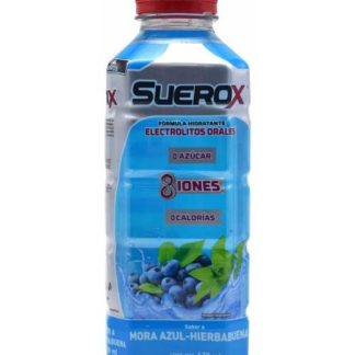 SUEROX MORA AZUL HIERBABUENA 630 ML SUEROX