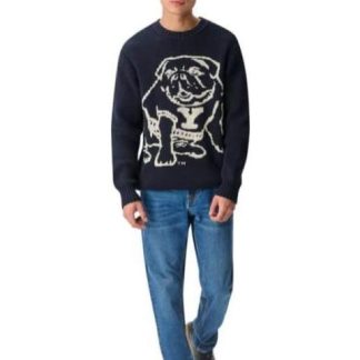 SUETER TEJIDO YALE AZUL MARINO YALE UNIVERSITY