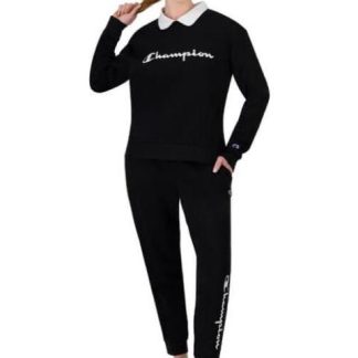 SWEATER CREW W NEGRO CHAMPION