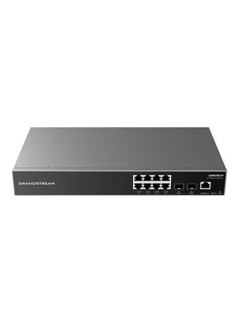 SWITCH ADMINISTRABLE CAPA L2+ 8 PTOS GIGABIT + 2 SFP COMPATIBLE CON GWN CLOUD