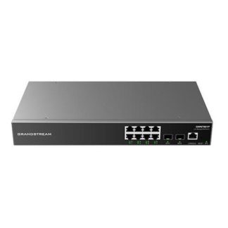 SWITCH ADMINISTRABLE CAPA L2+ 8 PTOS GIGABIT + 8 SFP POE HASTA 120W DE SALIDA COMPATIBLE CON GWN CLOUD