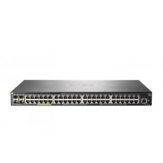 SWITCH ARUBA GIGABIT ETHERNET 2930F 48G POE+ 4SFP 48 PUERTOS POE+ 10-100-1000MBPS + 4 PUERTOS SFP 104 GBIT-S 32.768 ENTRADAS - ADMINISTRABLE