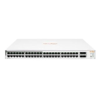 SWITCH ARUBA GIGABIT ETHERNET INSTANT ON 1830 48 PUERTOS 10-100-1000MBPS (24 PUERTOS POE) + 4 PUERTOS SFP 104 GBIT-S 16.000 ENTRADAS - ADMINISTRABLE