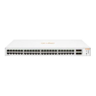 SWITCH ARUBA GIGABIT ETHERNET INSTANT ON 1830 48 PUERTOS 10-100-1000MBPS + 4 PUERTOS SFP 104 GBIT-S 16.000 ENTRADAS - GESTIONADO
