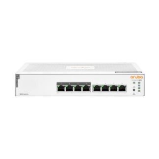 SWITCH ARUBA GIGABIT ETHERNET INSTANT ON 1830 8G 8 PUERTOS CLASS4 POE 10-100-1000MBPS 65W 16 GBIT-S 8.000 ENTRADAS - GESTIONADO