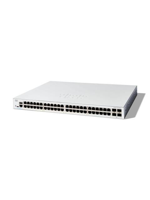 SWITCH CISCO C1200-48T-4X 48 PUERTOS GIGABIT ETHERNET 10-100-1000 4 PUERTOS SFP+ 176 GBIT-S 16000 ENTRADAS ADMINISTRADO