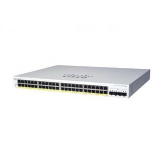 SWITCH CISCO GIGABIT ETHERNET BUSINESS 220 48 PUERTOS POE 10-100-1000 + 4 PUERTOS SFP 382W104 GBIT-S 8.192 ENTRADAS - ADMINISTRABLE - ¡COMPRA Y RECIBE $100 DE SALDO PARA TU SIGUIENTE PEDIDO!