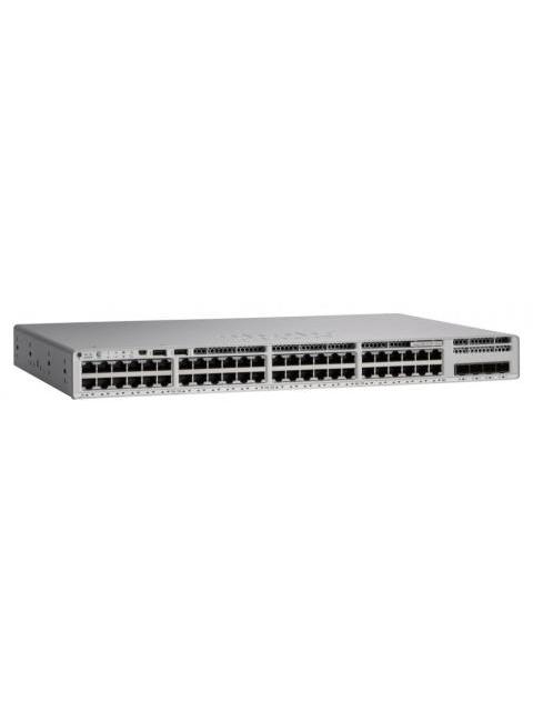 SWITCH CISCO GIGABIT ETHERNET CATALYST 9200L 48 PUERTOS POE+ 4X1G 1000 ENTRADAS - ADMINISTRABLE - ¡REQUIERE LICENCIA DE DNA PARA SU FUNCIONAMIENTO CONSULTA NUESTRO SERVICIO AL CLIENTE!
