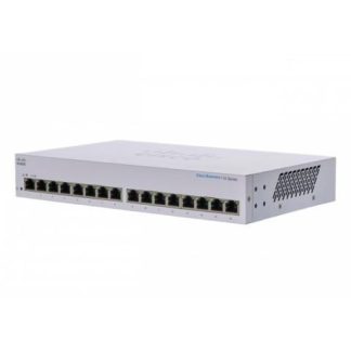 SWITCH CISCO GIGABIT ETHERNET CBS110 16 PUERTOS 10-100-1000MBPS 8000 ENTRADAS - NO ADMINISTRABLE