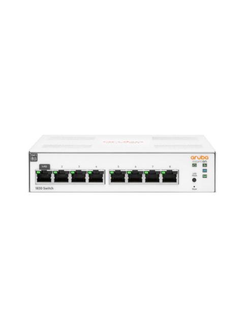 SWITCH HPE NETWORKING INSTANT ON GIGABIT ETHERNET 1830 8 PUERTOS 10-100-1000MBPS16 GBIT-S 8000 ENTRADAS - ADMINISTRABLE