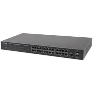 SWITCH INTELLINET GIGABIT ETHERNET 560559 24 PUERTOS 10-100-1000MBPS 52 GBIT-S 16.000 ENTRADAS - GESTIONADO