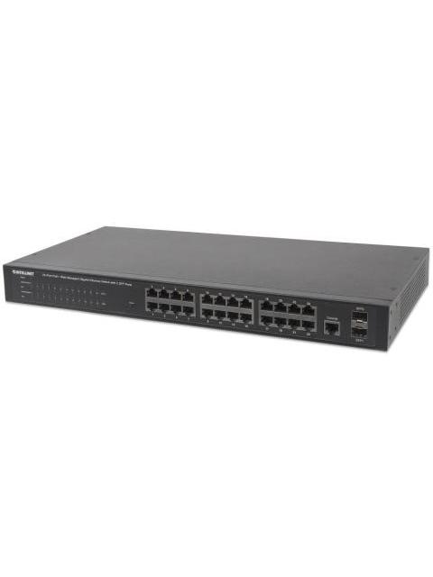 SWITCH INTELLINET GIGABIT ETHERNET 560559 24 PUERTOS 10-100-1000MBPS 52 GBIT-S 16.000 ENTRADAS - GESTIONADO