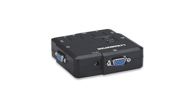 MANHATTAN SWITCH KVM 151252 2X USB 2X VGA - Image 3