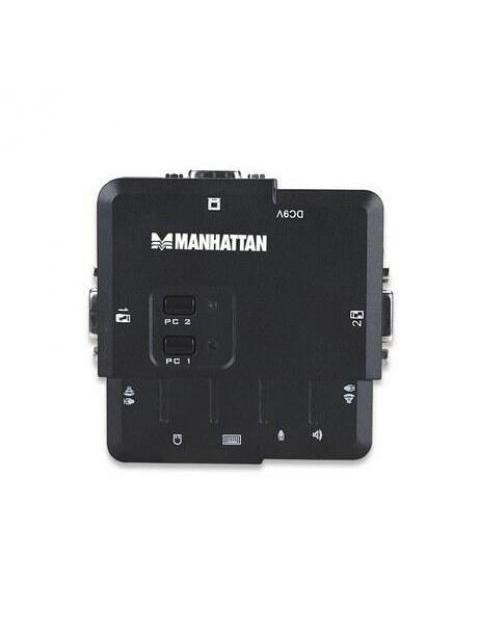 MANHATTAN SWITCH KVM 151252 2X USB 2X VGA - Image 9