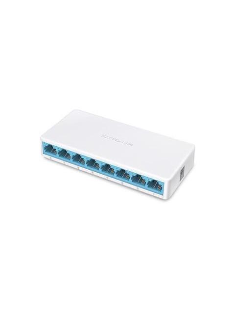 SWITCH MERCUSYS FAST ETHERNET MS108 8 PUERTOS 10-100MBPS 1.6 GBIT-S - GESTIONADO