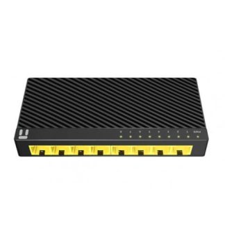 SWITCH NETIS GIGABIT ETHERNET ST3108GC 8 PUERTOS10-100-1000MBPS 16GBIT-S 4.000 ENTRADAS - NO ADMINISTRABLE