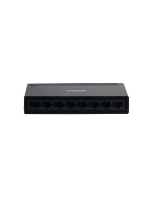 SWITCH PARA ESCRITORIO 8 PUERTOS DAHUA TECHNOLOGY DHPFS30088GTL NEGRO NB