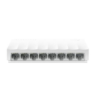 SWITCH TP-LINK FAST ETHERNET LS1008 8 PUERTOS 10-100MBPS 1.6 GBIT-S 2000 ENTRADAS - NO ADMINISTRABLE