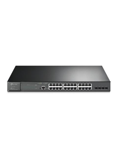 SWITCH TP-LINK GIGABIT ETHERNET JETSTREAM TL-SG3428MP 24 PUERTOS POE+ 10-100-1000MBPS + 4 PUERTOS SFP 56 GBIT-S 8.000 ENTRADAS - ADMINISTRABLE